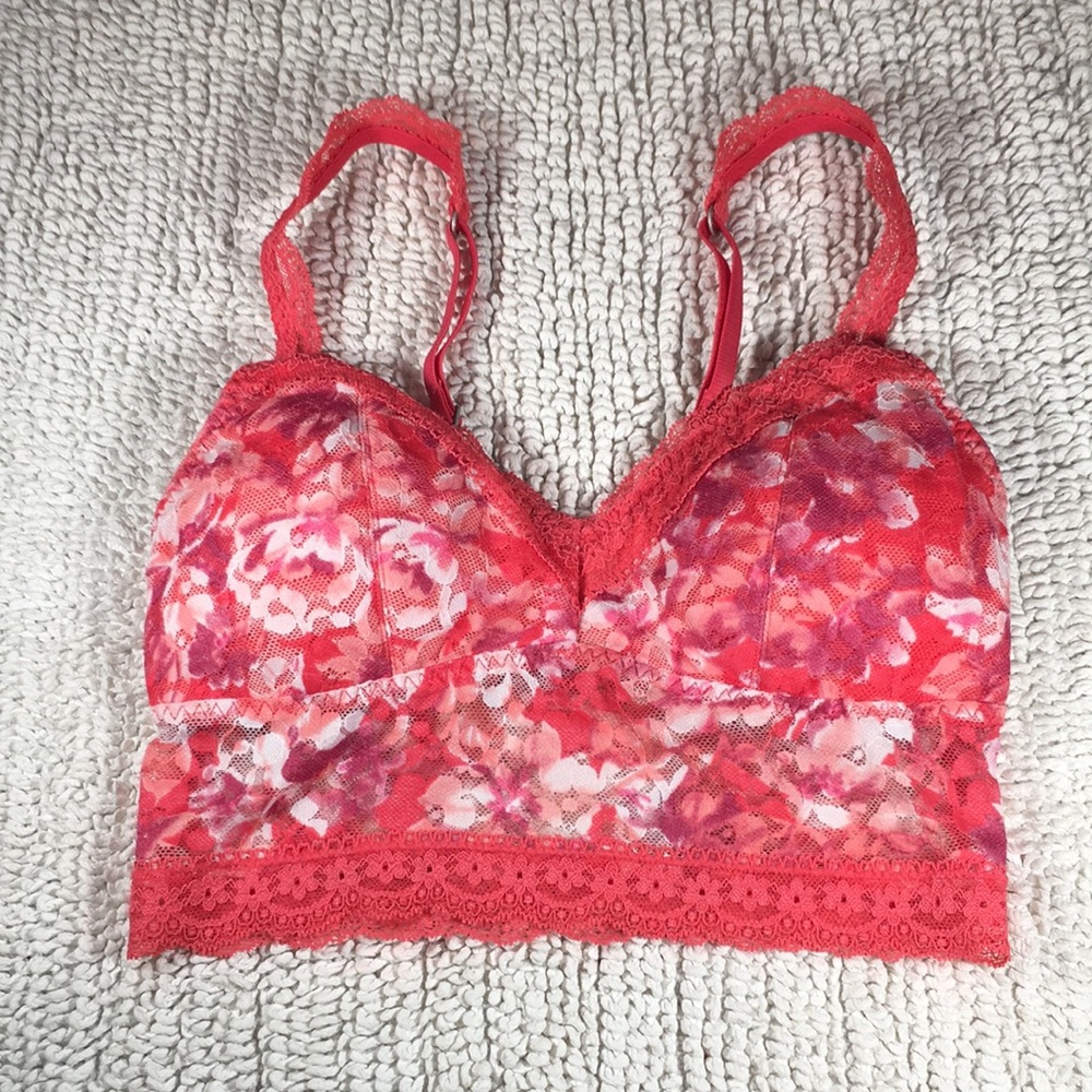 Lacy Gilly Hicks bralette with padded cups lace detail